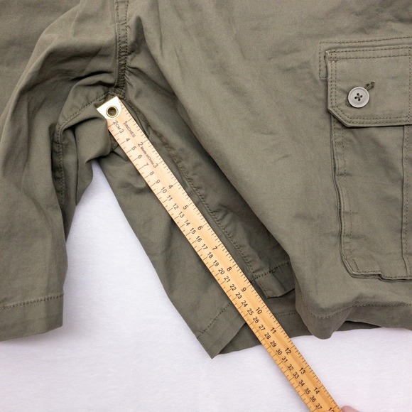 Sonoma Cargo Shorts Mens Size 42 Green The Everyday Short New - Picture 8 of 10